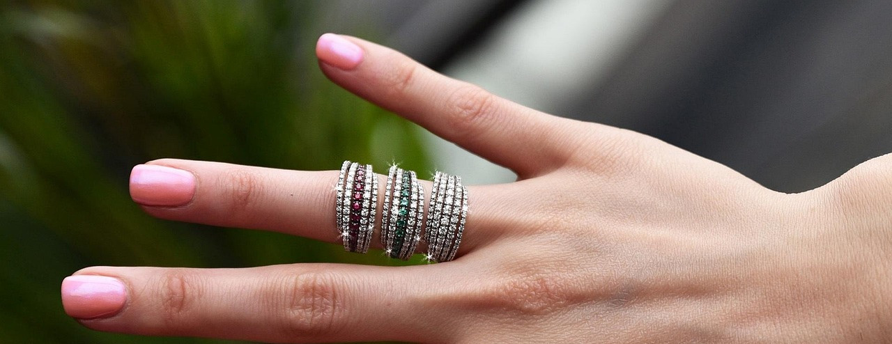 gemstone ring ruby emerald